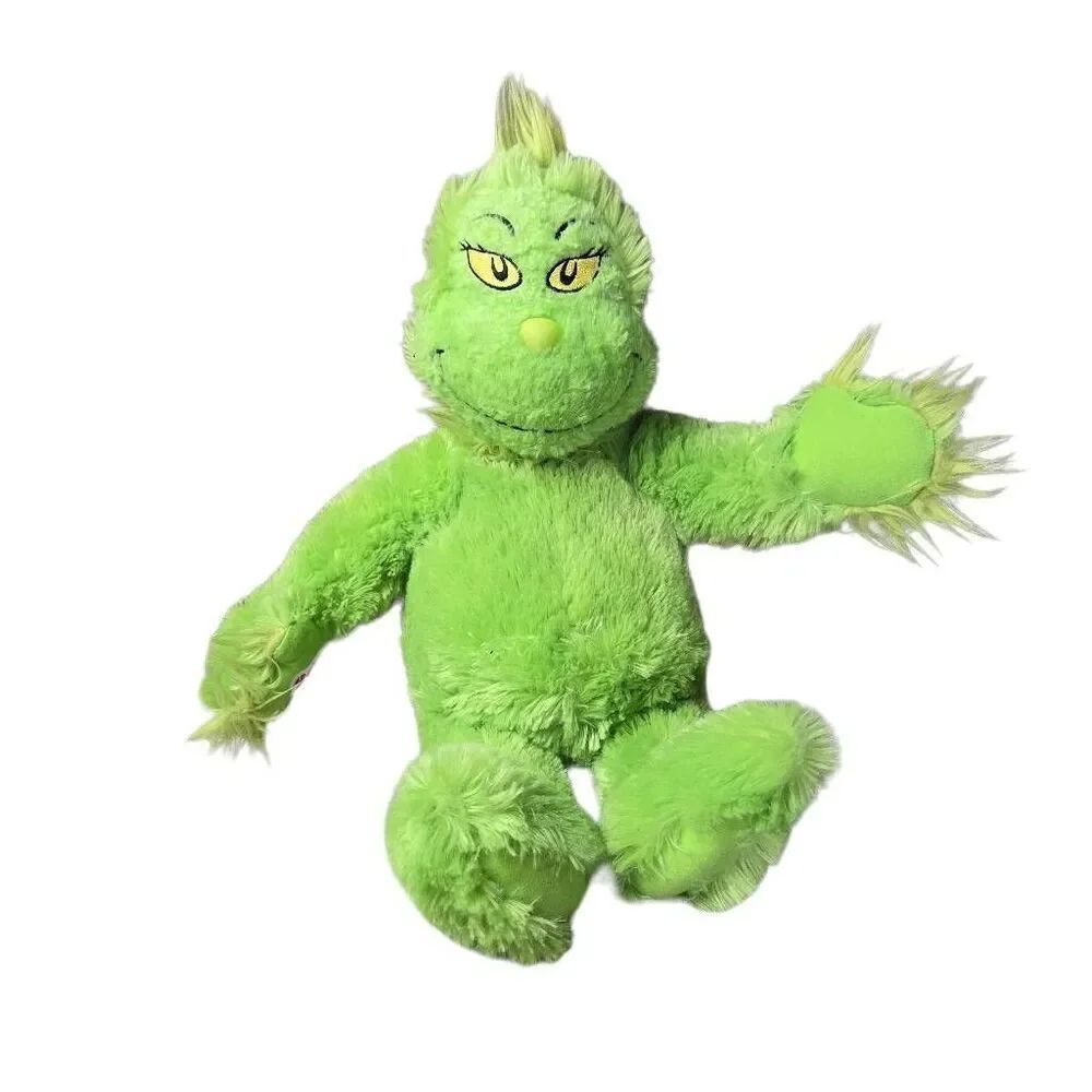 Build A Bear Stuffed Plush Christmas Grinch Dr Seuss Enterprises 22"